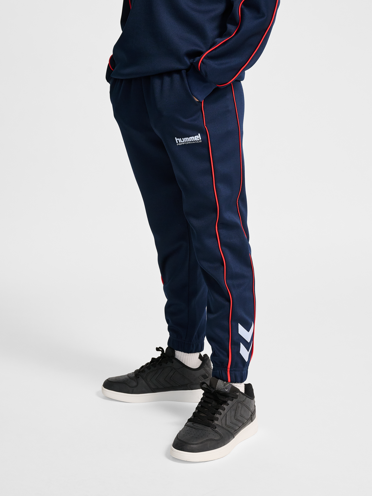 hummel Jr Interlock Adjust Pants Dress Blues