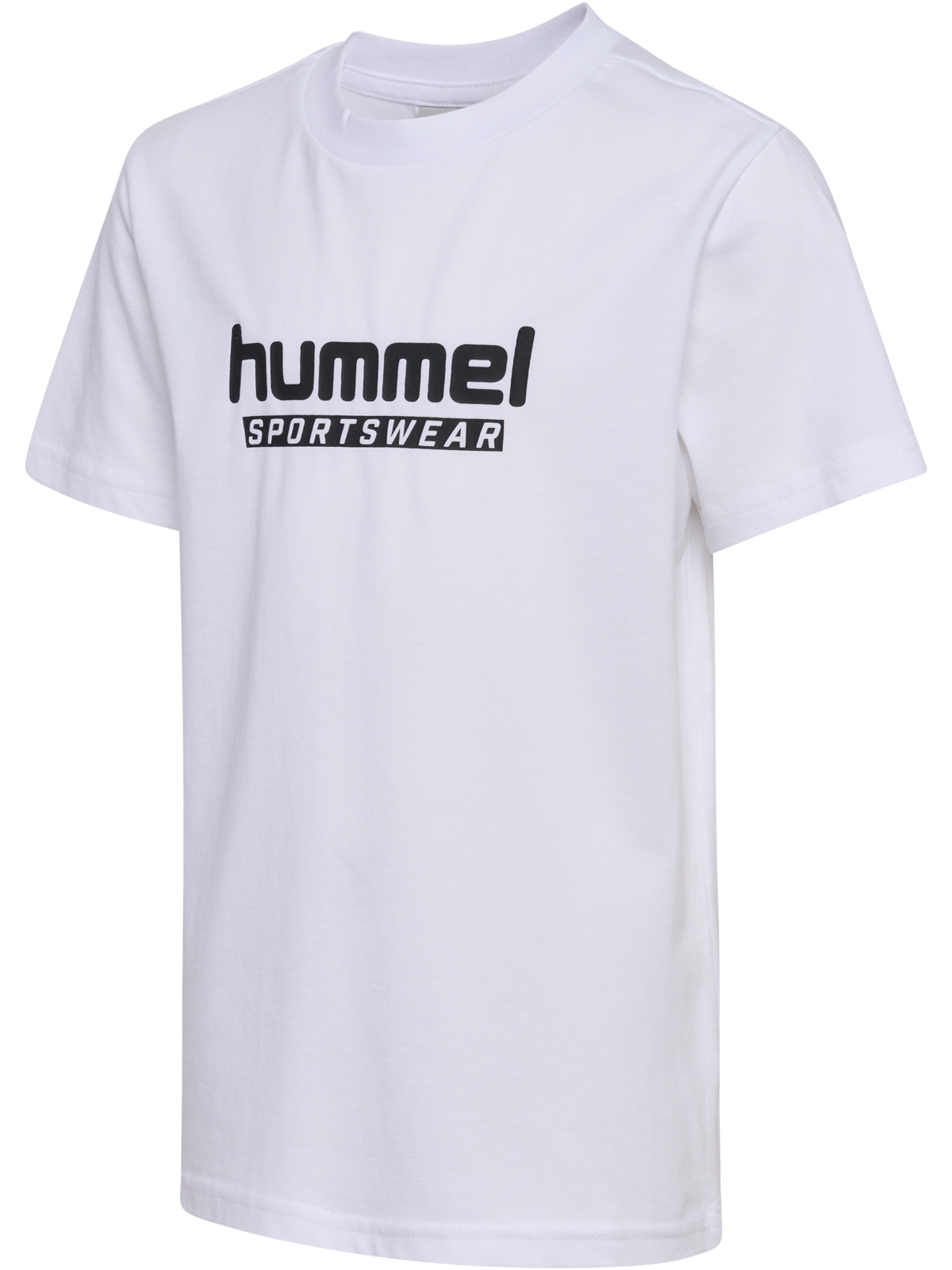 hummel Jr Base T-shirt S/S White