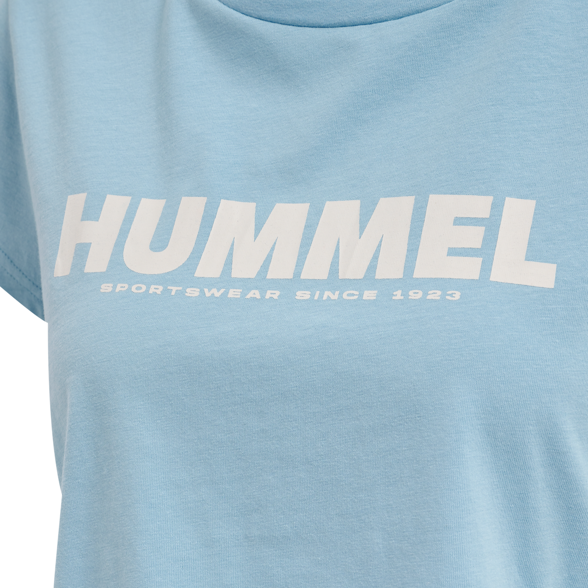 hummel Legacy Woman Cropped T-shirt Placid Blue