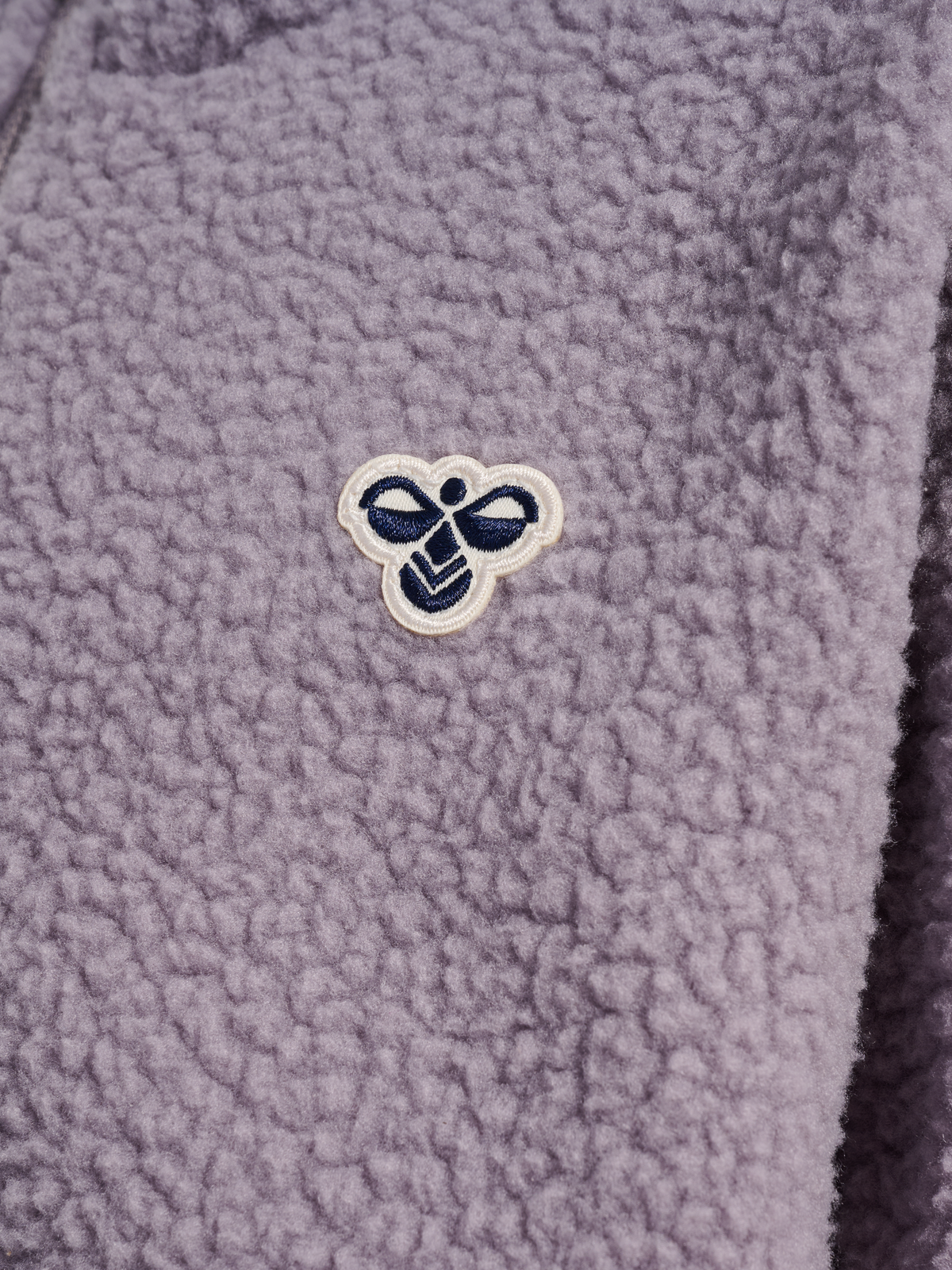 hummel Jr Atlas Fleece Zip Jacket Gray Ridge