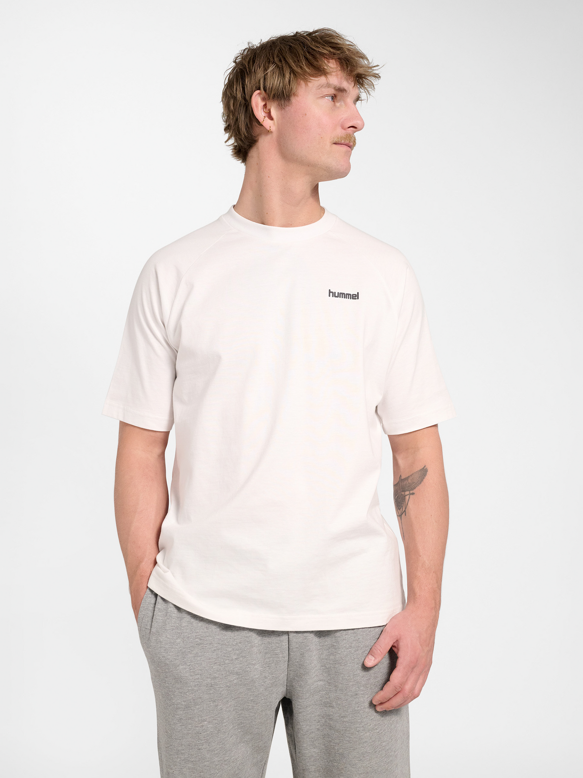 hummel Keeper Graphic T-shirt S/S White/Red