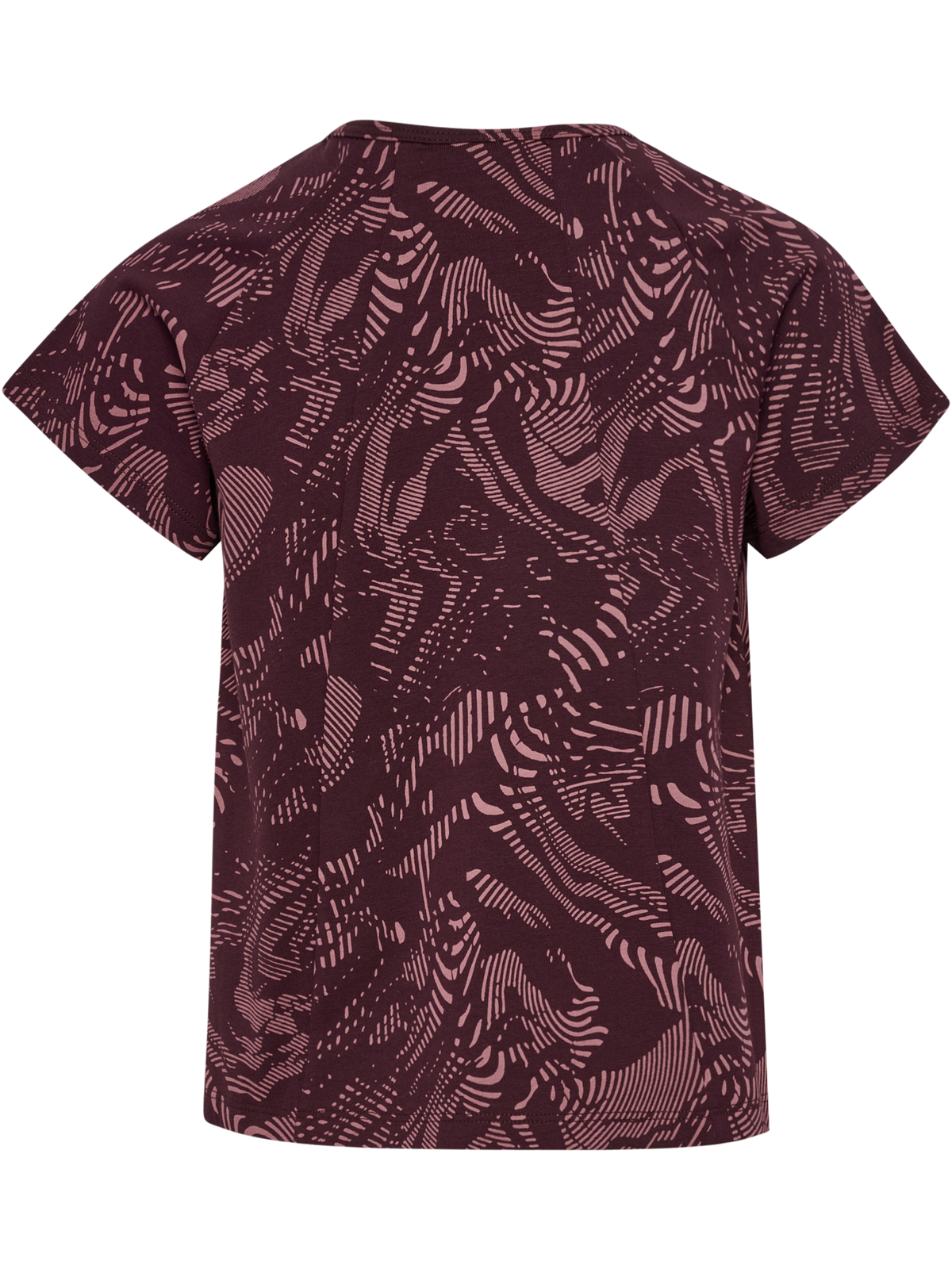 hummel Jr Aop A-Shaped T-shirt Winetasting