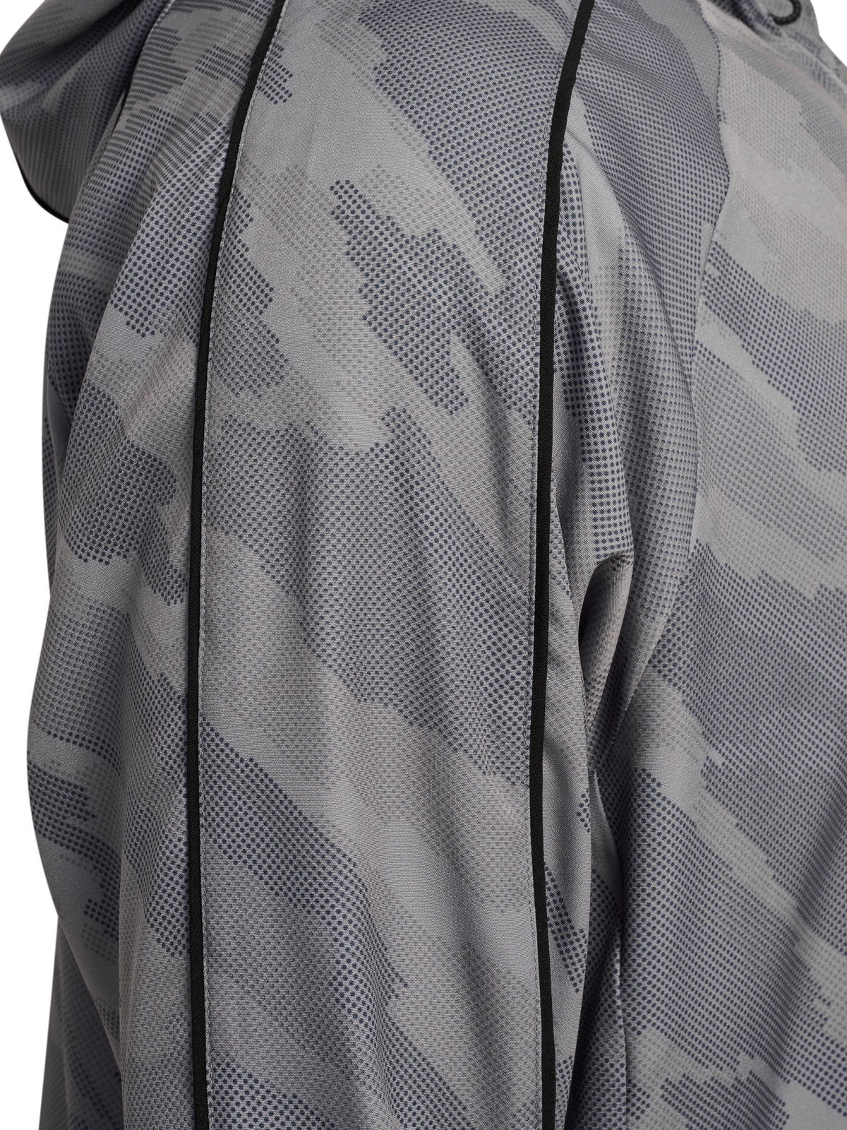 hummel Aop Hybrid Track Jacket Sharkskin