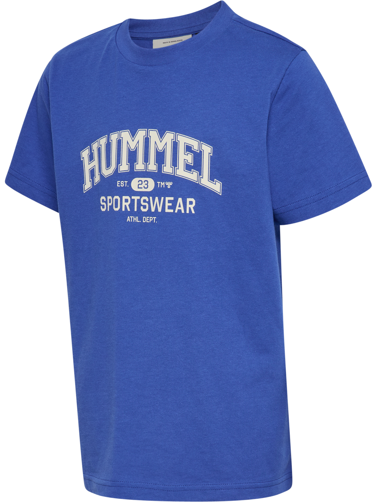 hummel Jr Reg Graphic T-shirt S/S Dazzling Blue