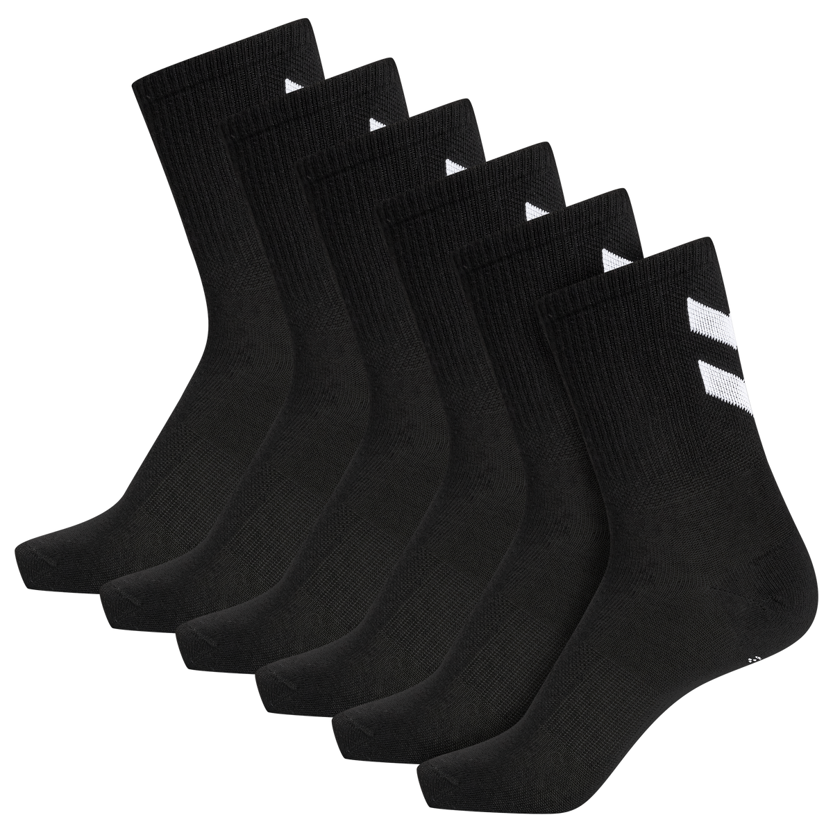 hummel Chevron 6-PACK Socks Black/Black