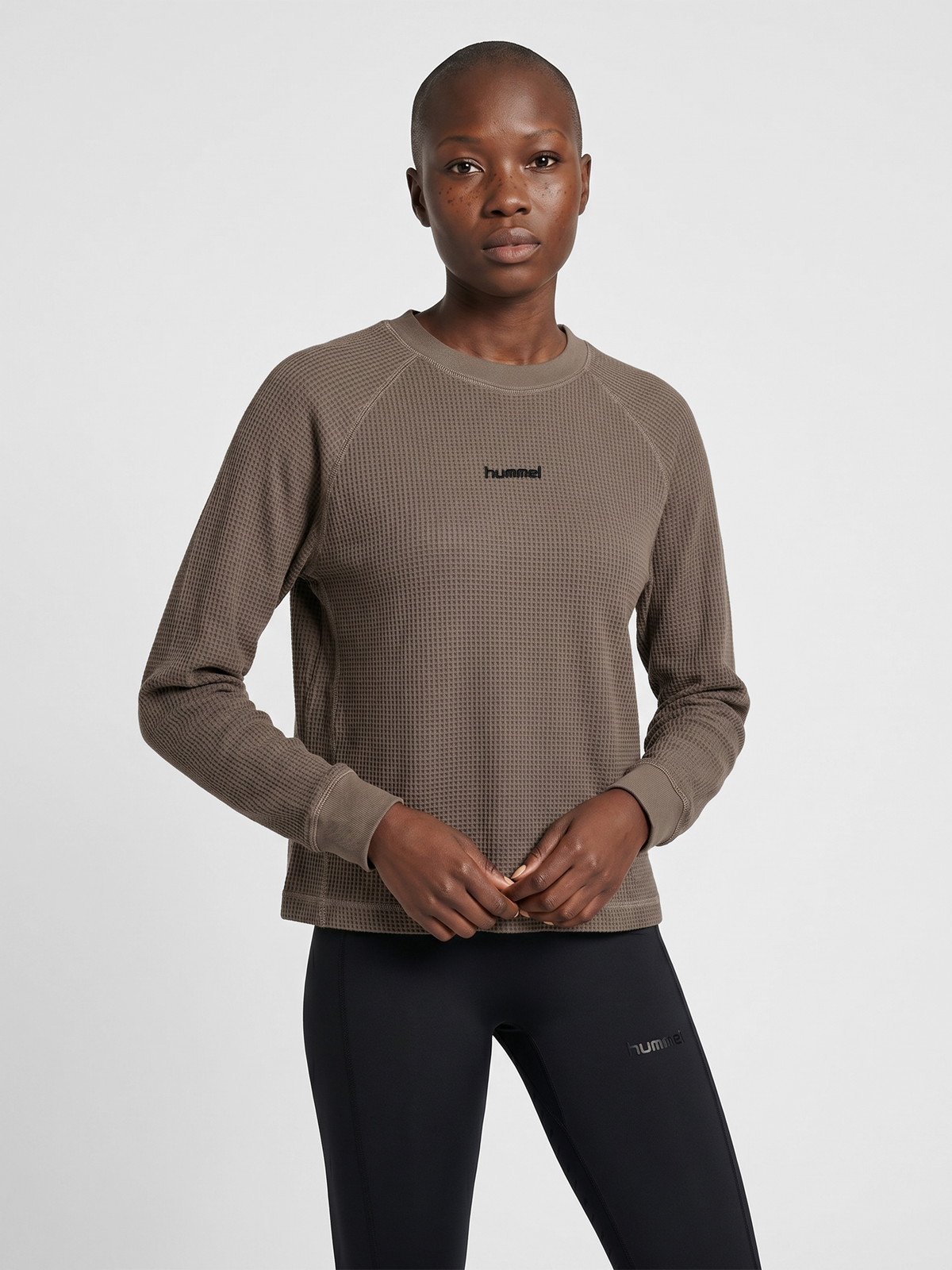 hummel Soft Waffle W T-shirt L/S Falcon