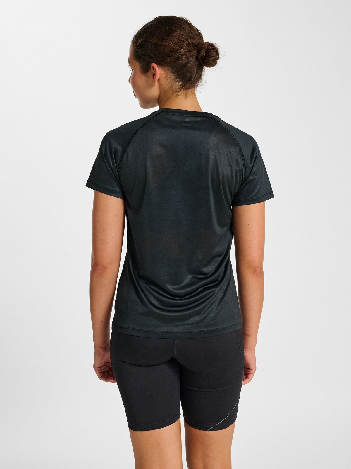 Newline Beat Gradient W T-shirt Black Iris