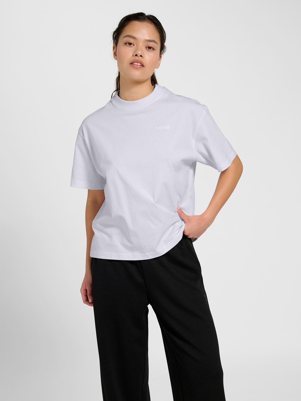 hummel Keeper Logo W T-shirt S/S White