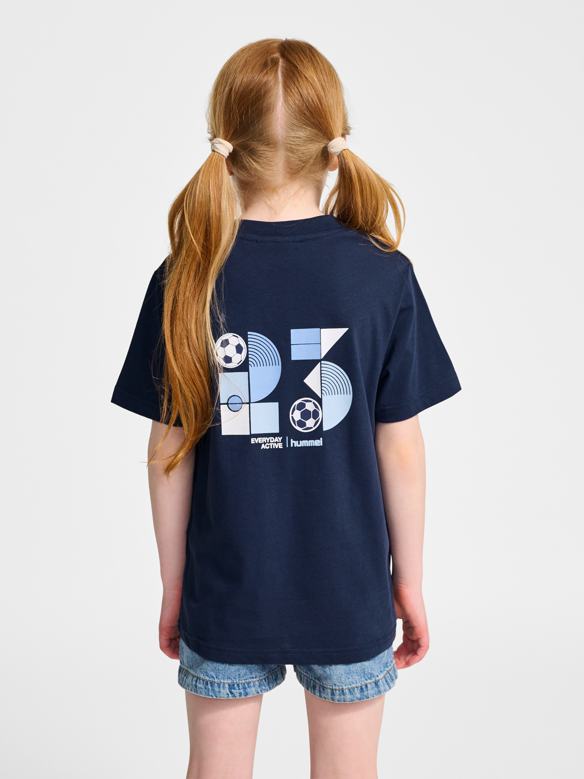 hummel Jr Graphic T-shirt S/S Dress Blues