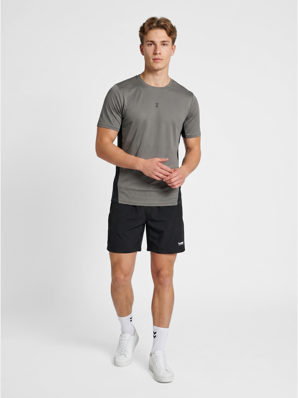 hummel Pulse Training 2.0 T-shirt S/S Charcoal Gray