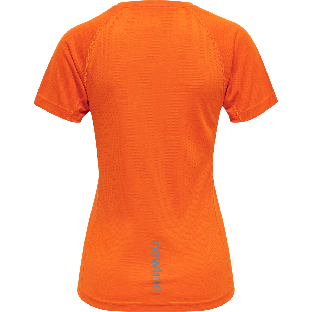 Newline Women Core Running T-shirt S/S Orange Tiger