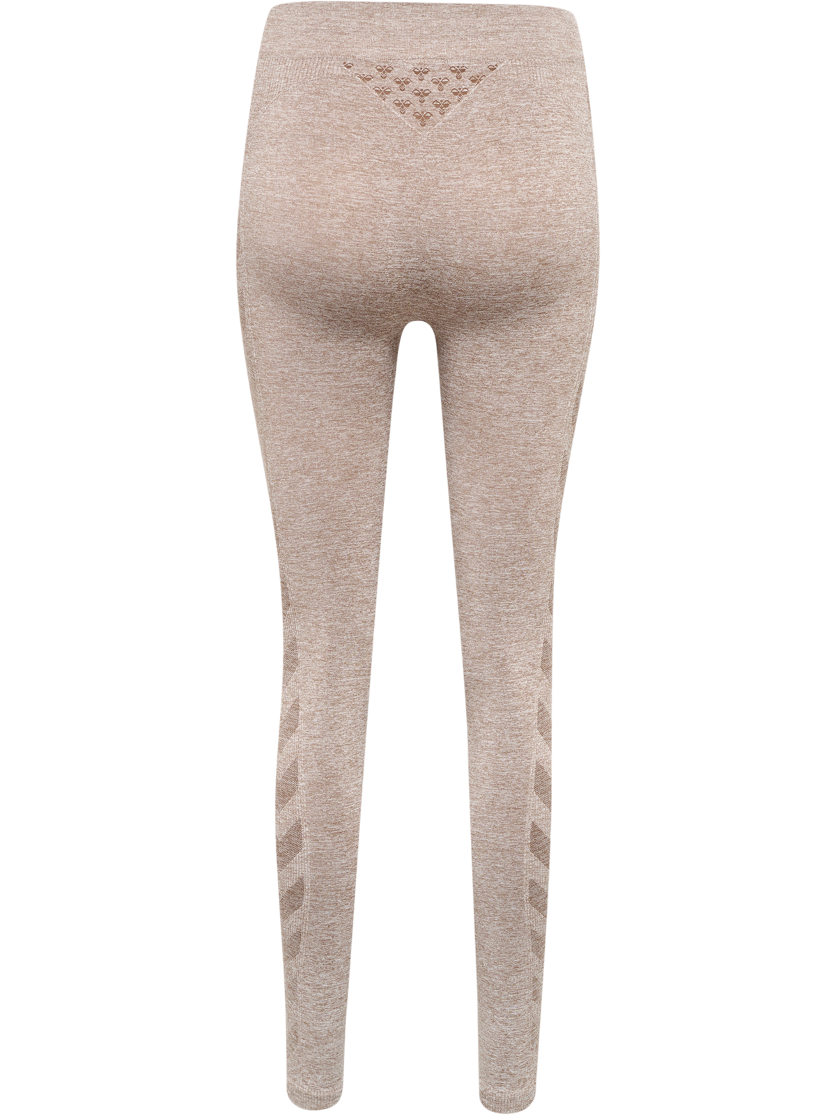 hummel Ci Seamless Mid Waist Tights Driftwood Melange
