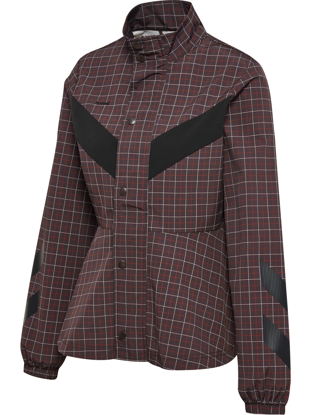 hummel I-D Funnel Neck Check Jacket Checkers