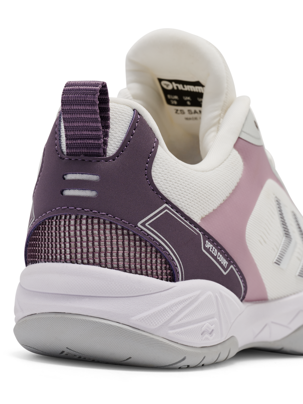 hummel Speed Court White/Sea Fog