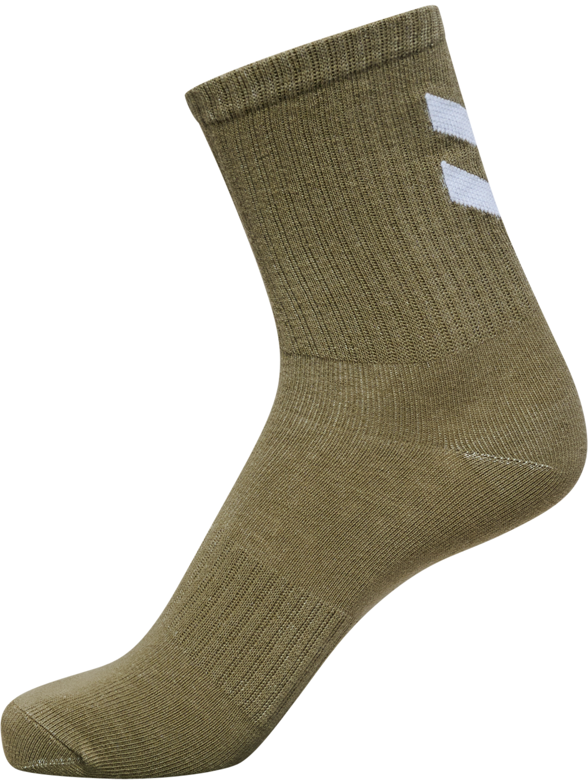 hummel Crew Stripe 6-PACK Socks Black Forest