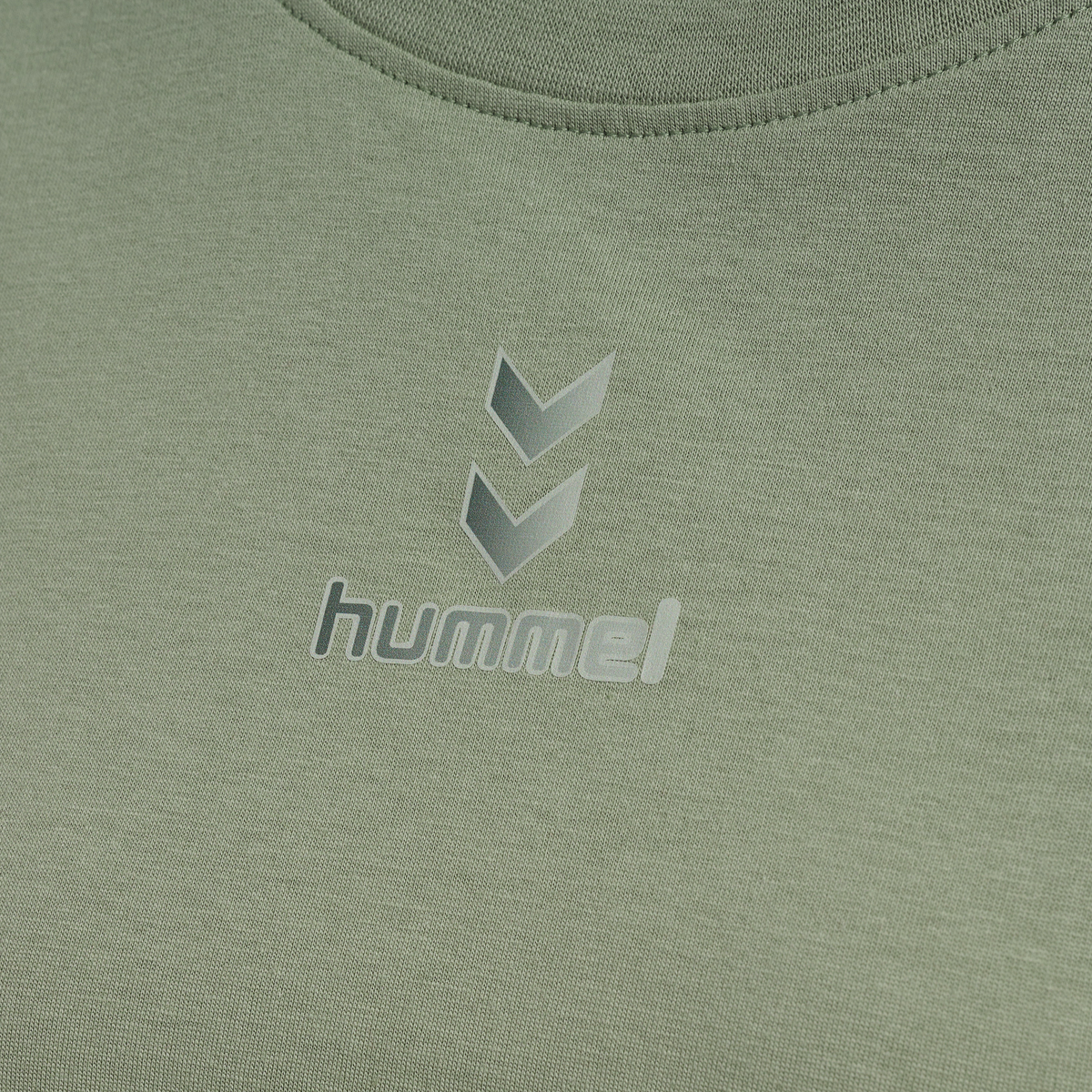 hummel Active Chevrons Co Tee S/S Woman Sea Spray