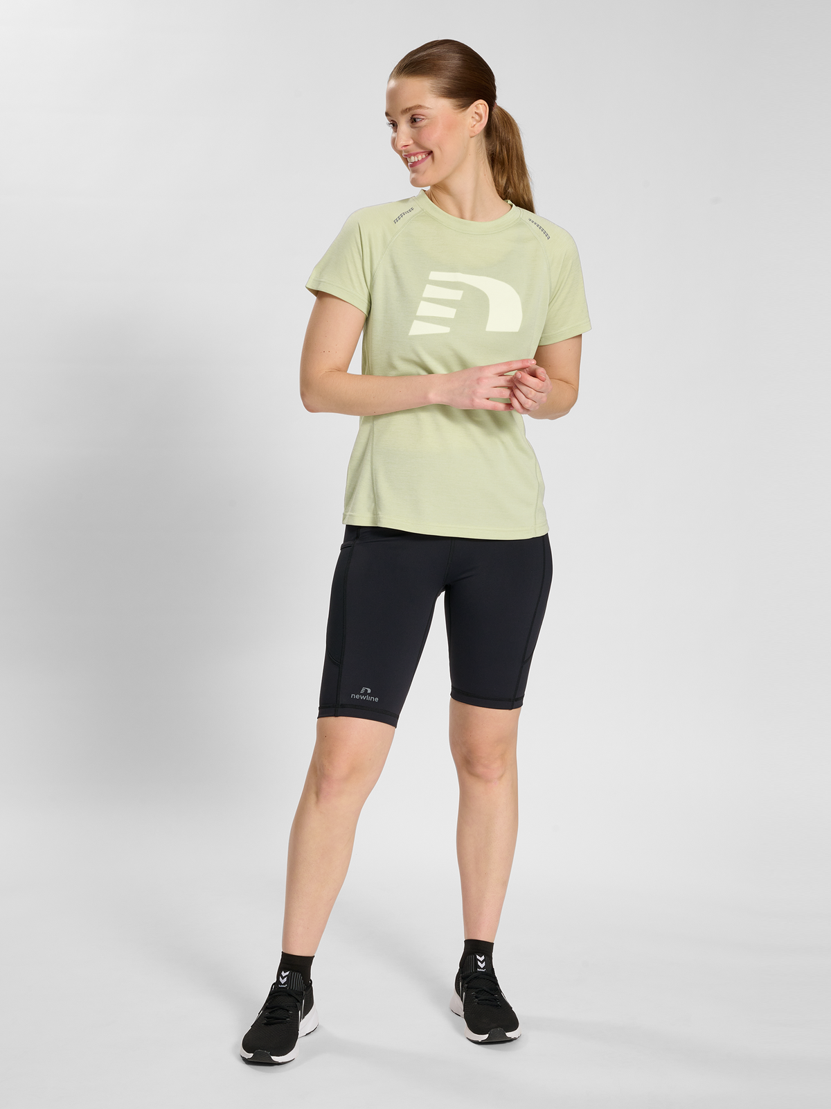 Newline Orlando T-shirt S/S Woman Agate Grey Melange