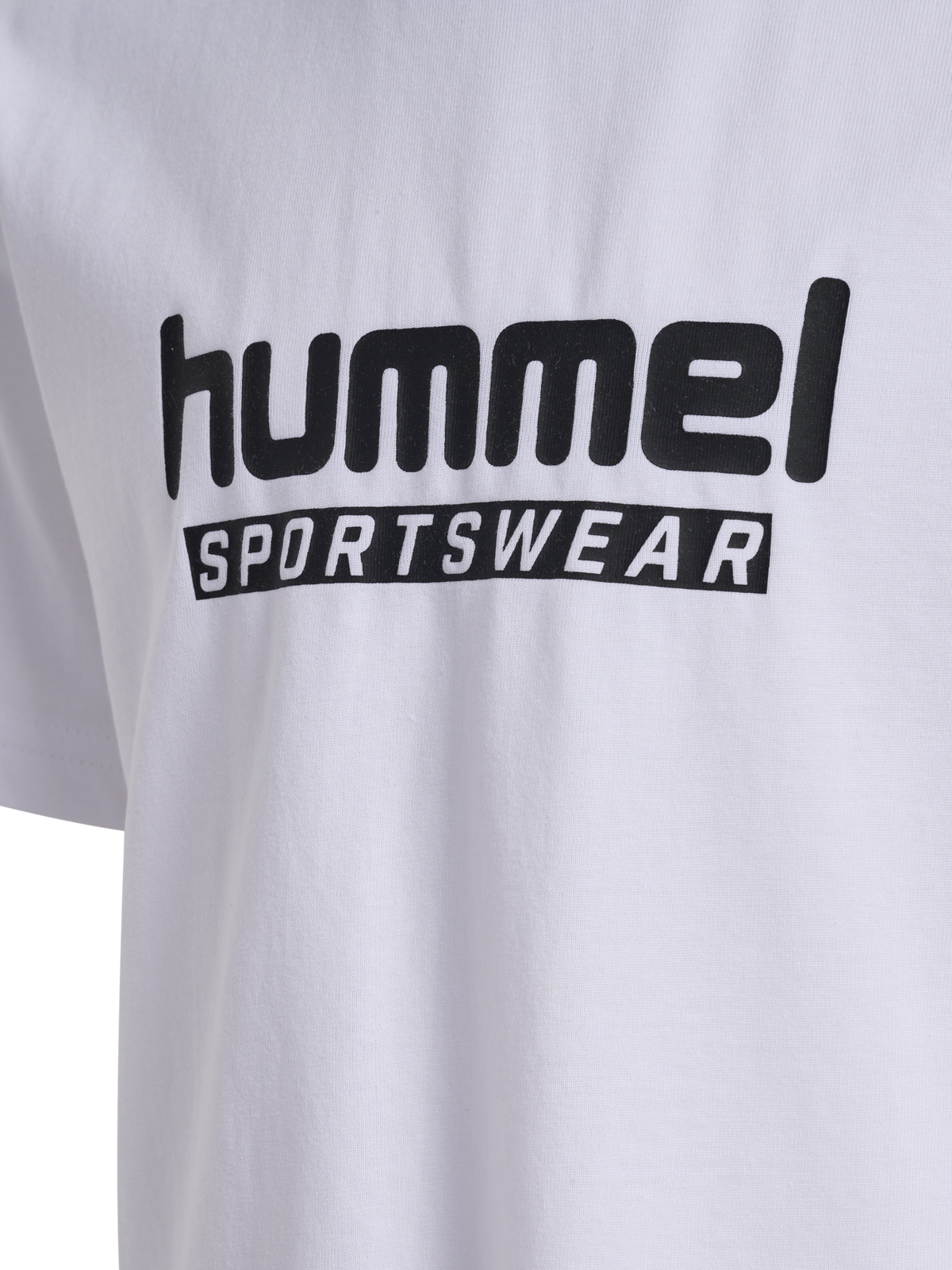 hummel Jr Base T-shirt S/S White