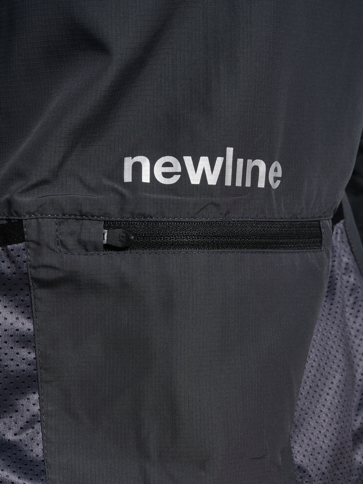 Newline Bike Woman Windbreaker Jacket Grey/Turquise