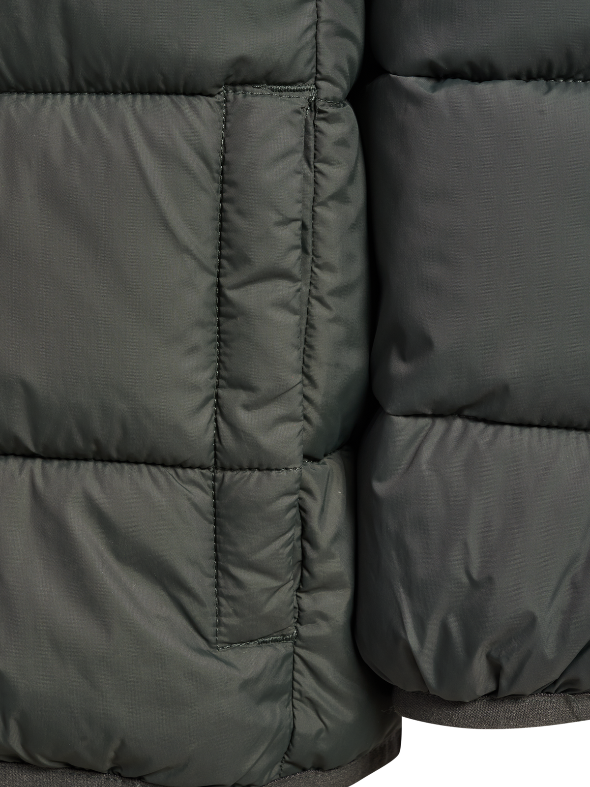 hummel Jr Lightweight Puffer Jacket Castor Gray