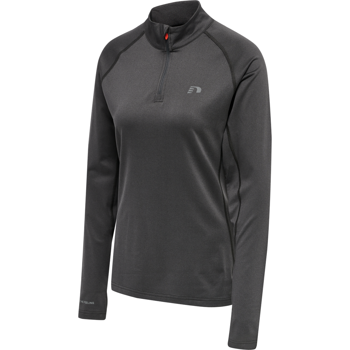 Newline Women 1/2 Zip L/S Forged Iron Melange