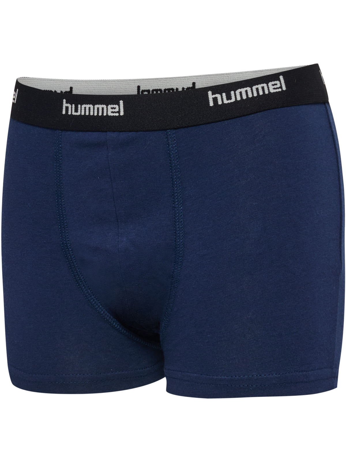 hummel Jr Nalle Boxers 3 Pack Grey Melange/Dress Blues/Black