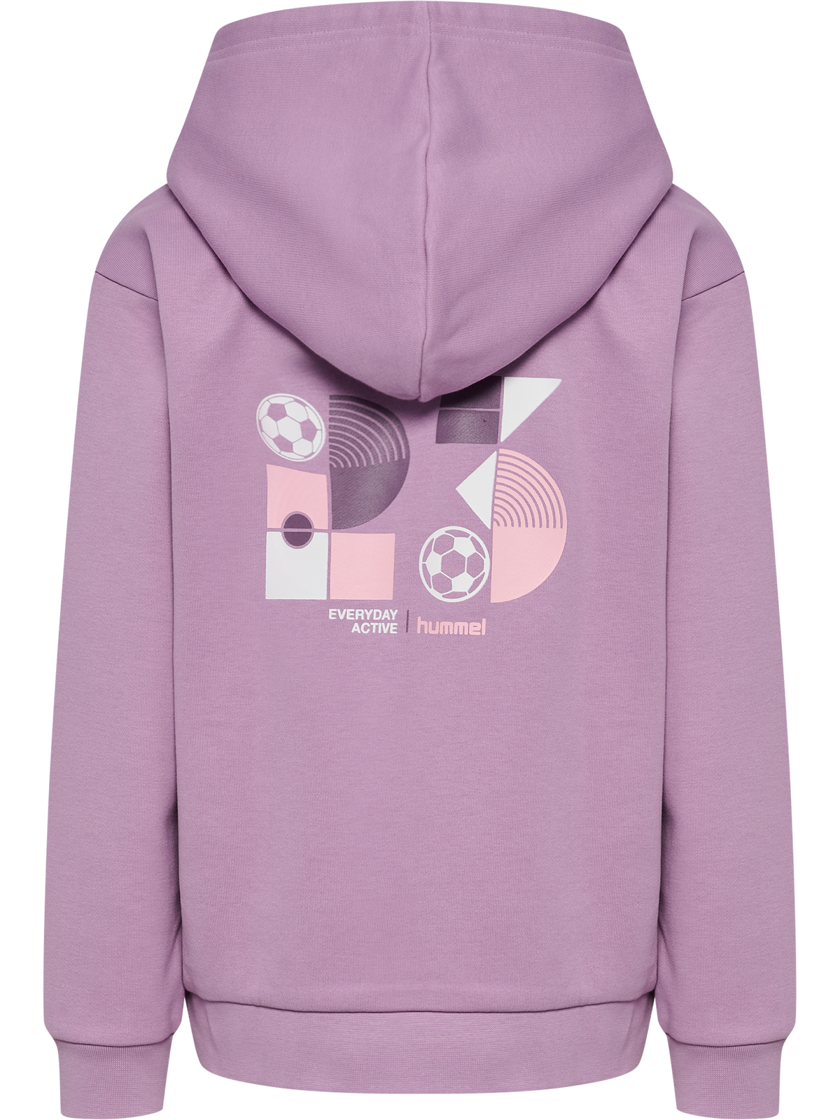 hummel Jr Graphic Hoodie Lavender Mist