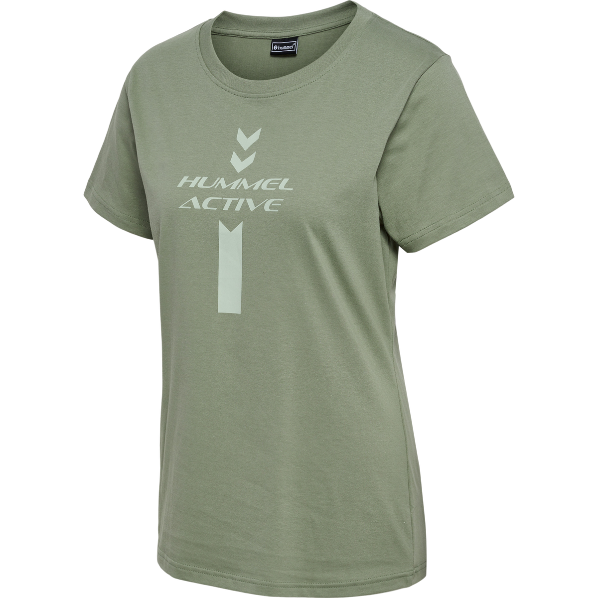 hummel Active Graphic Co Tee S/S Woman Sea Spray