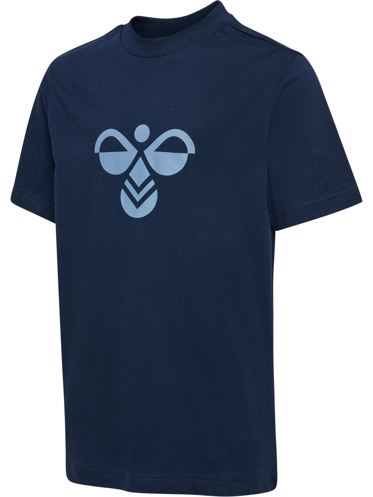 hummel Jr Reg Tukas T-shirt S/S Dress Blues/Flint Stone