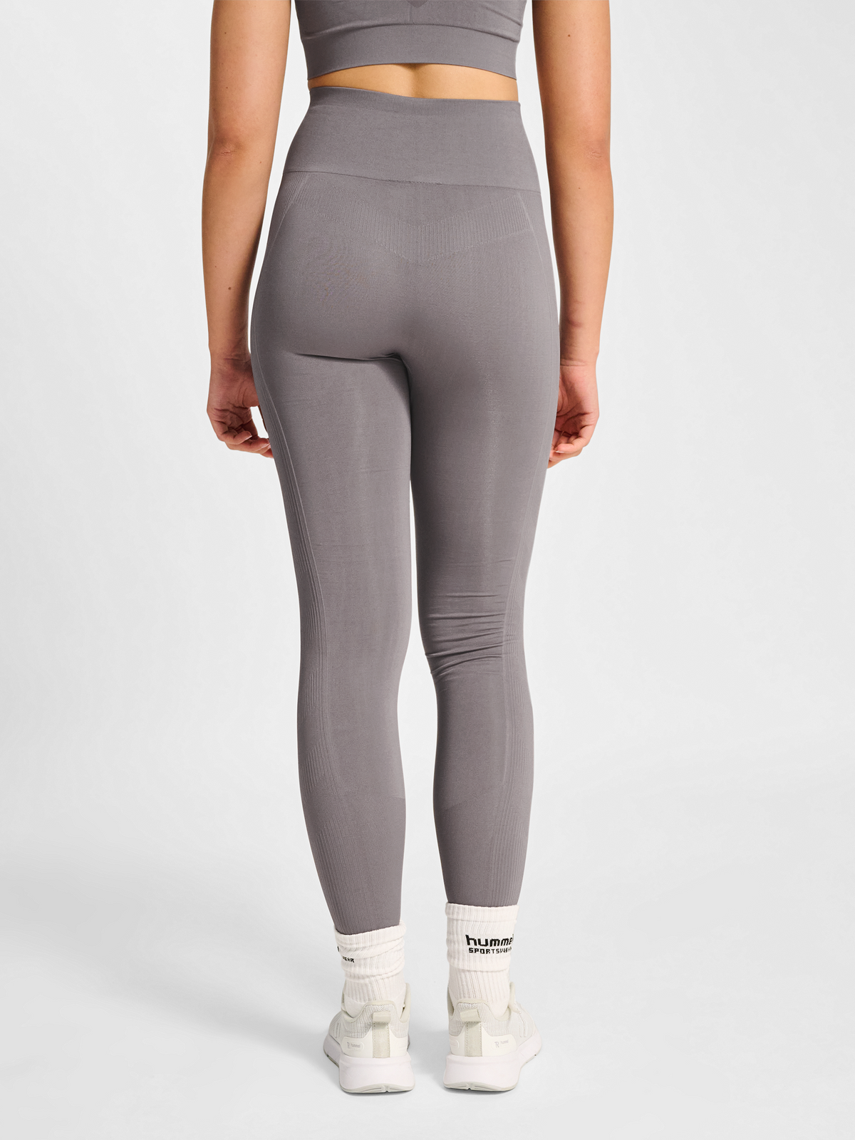 hummel Tif Seamless High Waist Tights Shark