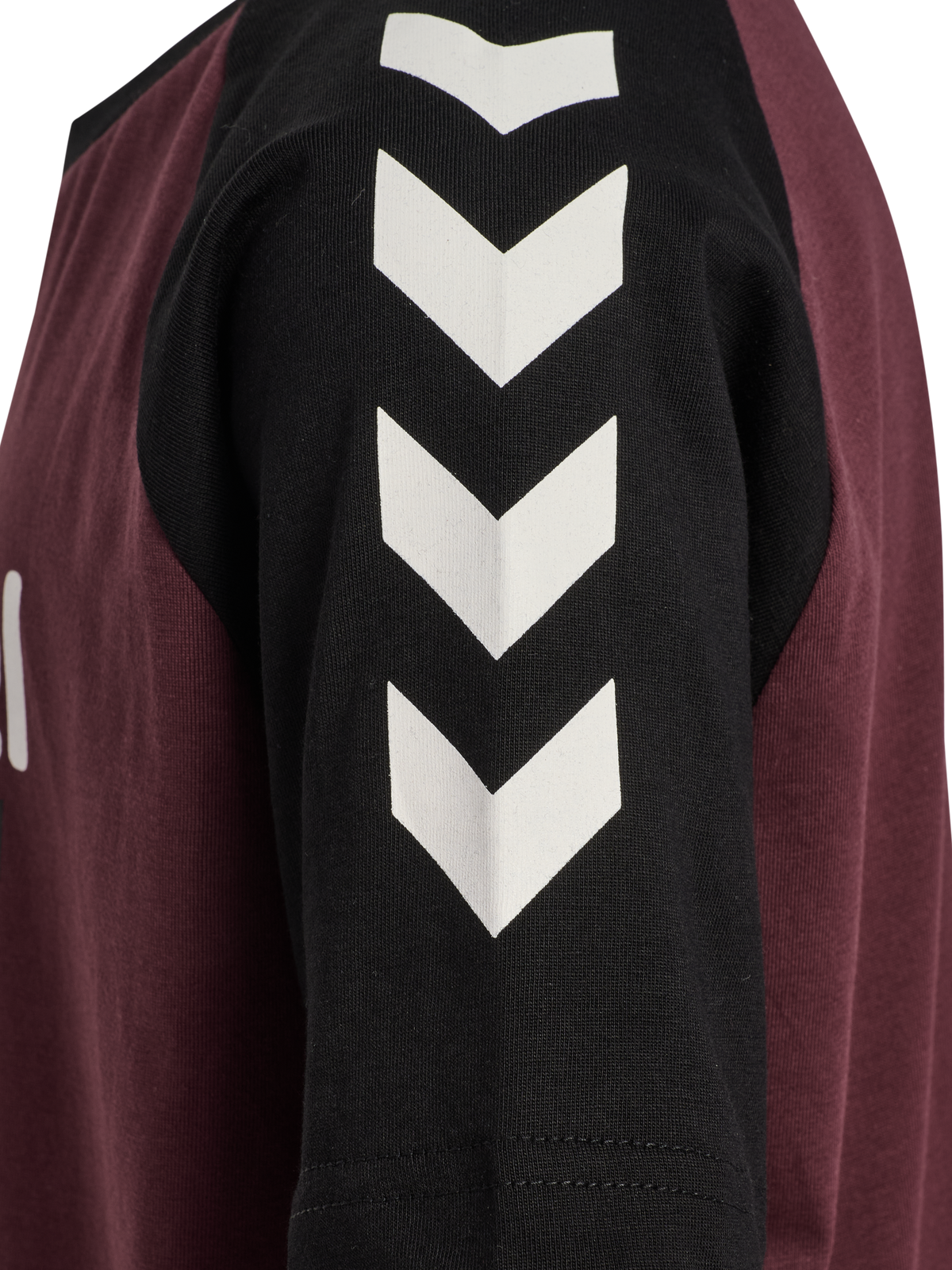 hummel Jr Logo T-shirt S/S Vineyard Wine