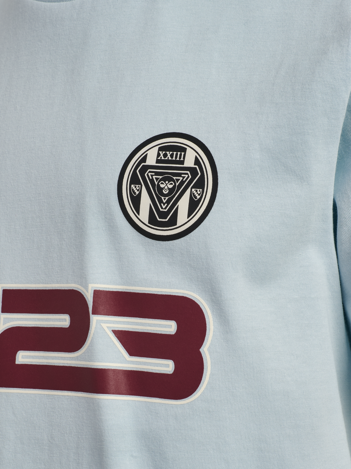 hummel Jr Reg Graphic T-shirt S/S Skyway