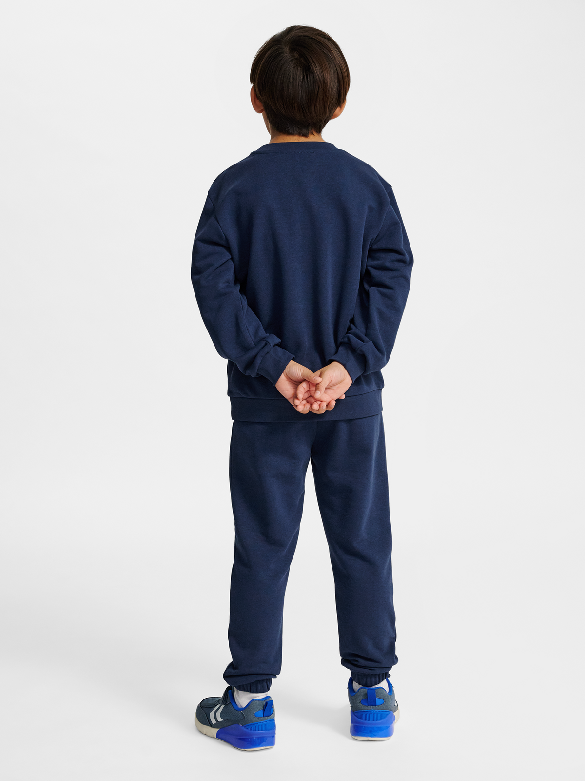 hummel Jr Base Sweat Set Dress Blues