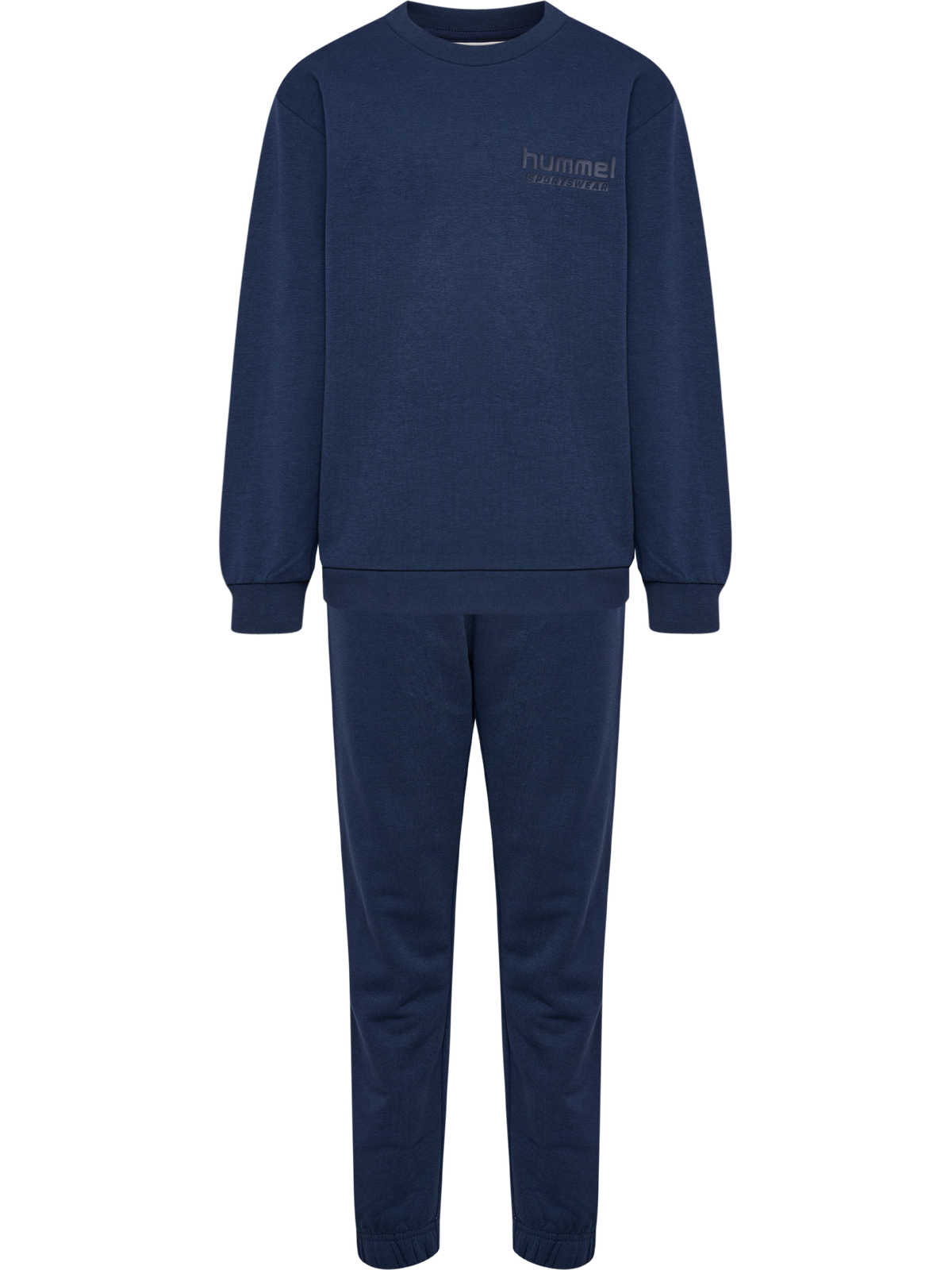 hummel Jr Base Sweat Set Dress Blues