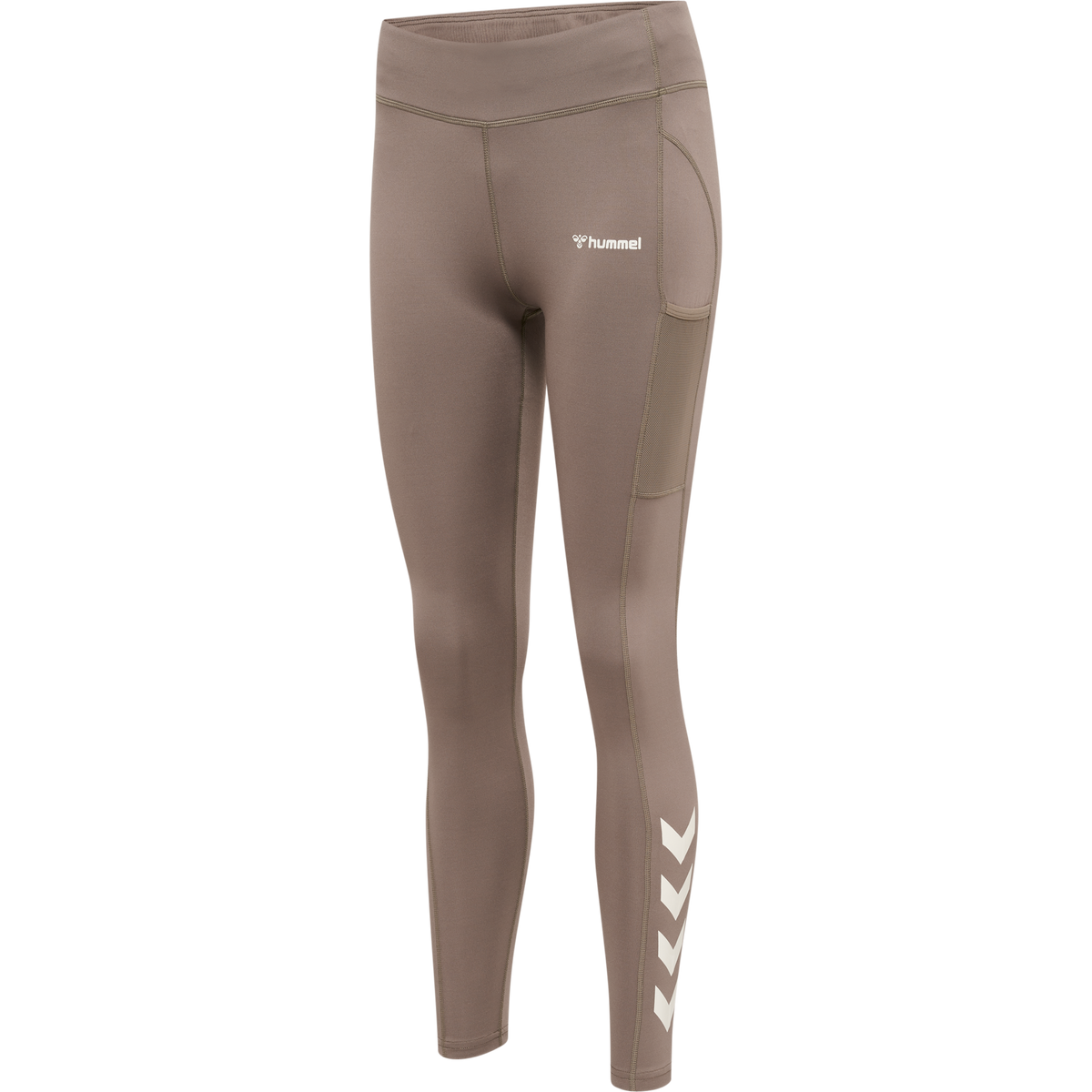 hummel Mt Chipo Mid Waist Tights Driftwood