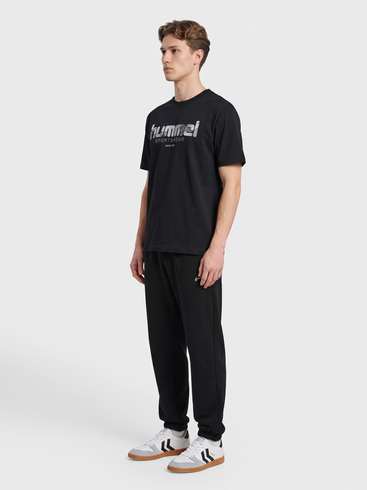 hummel Club Logo T-shirt S/S Black