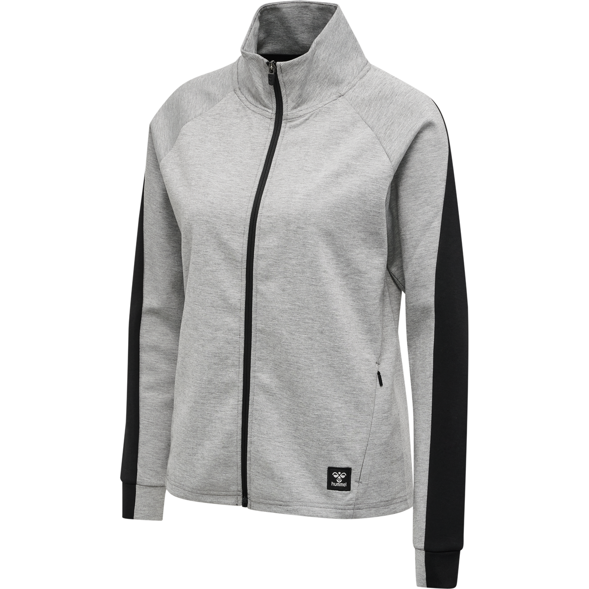 hummel Essi Zip Jacket Grey Melange