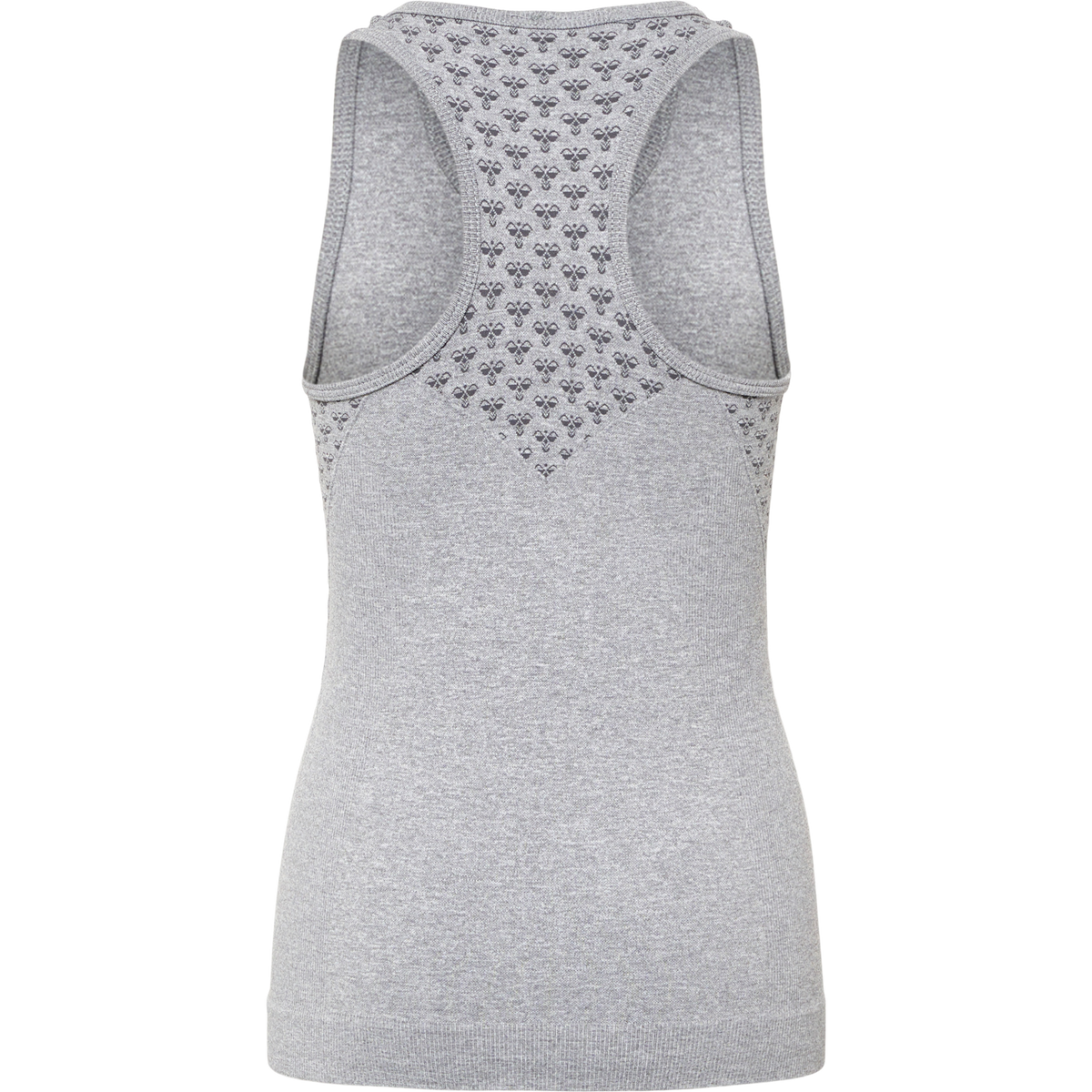 hummel Ci Junior Seamless Top Grey Melange