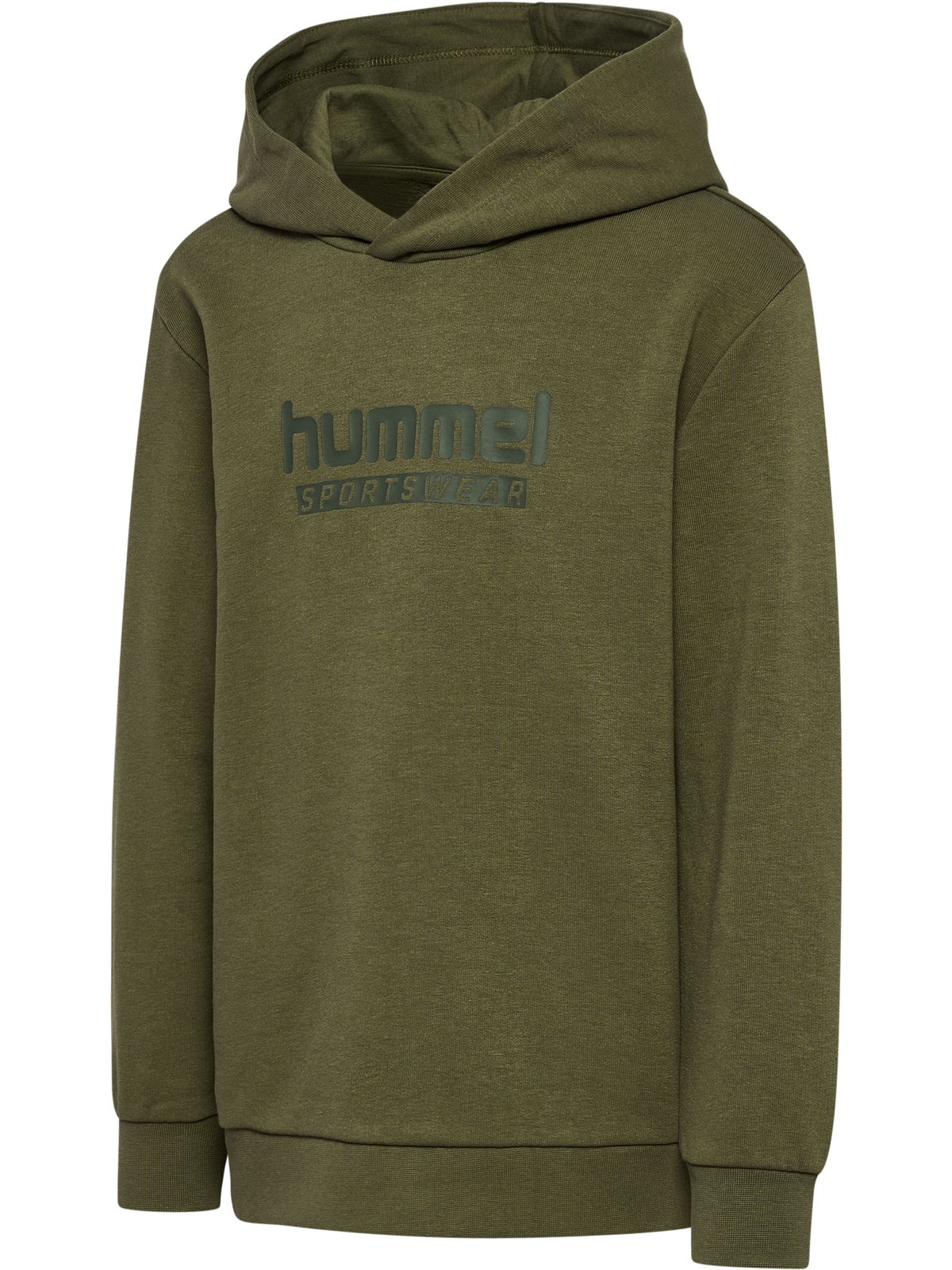 hummel Jr Base Hoodie Winter Moss