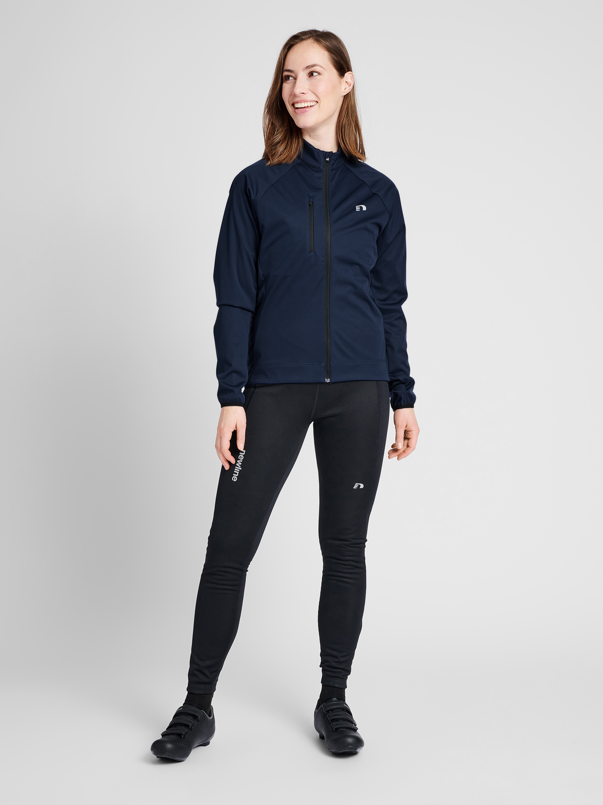 Newline Womens Core Bike Thermal Jacket Black Iris