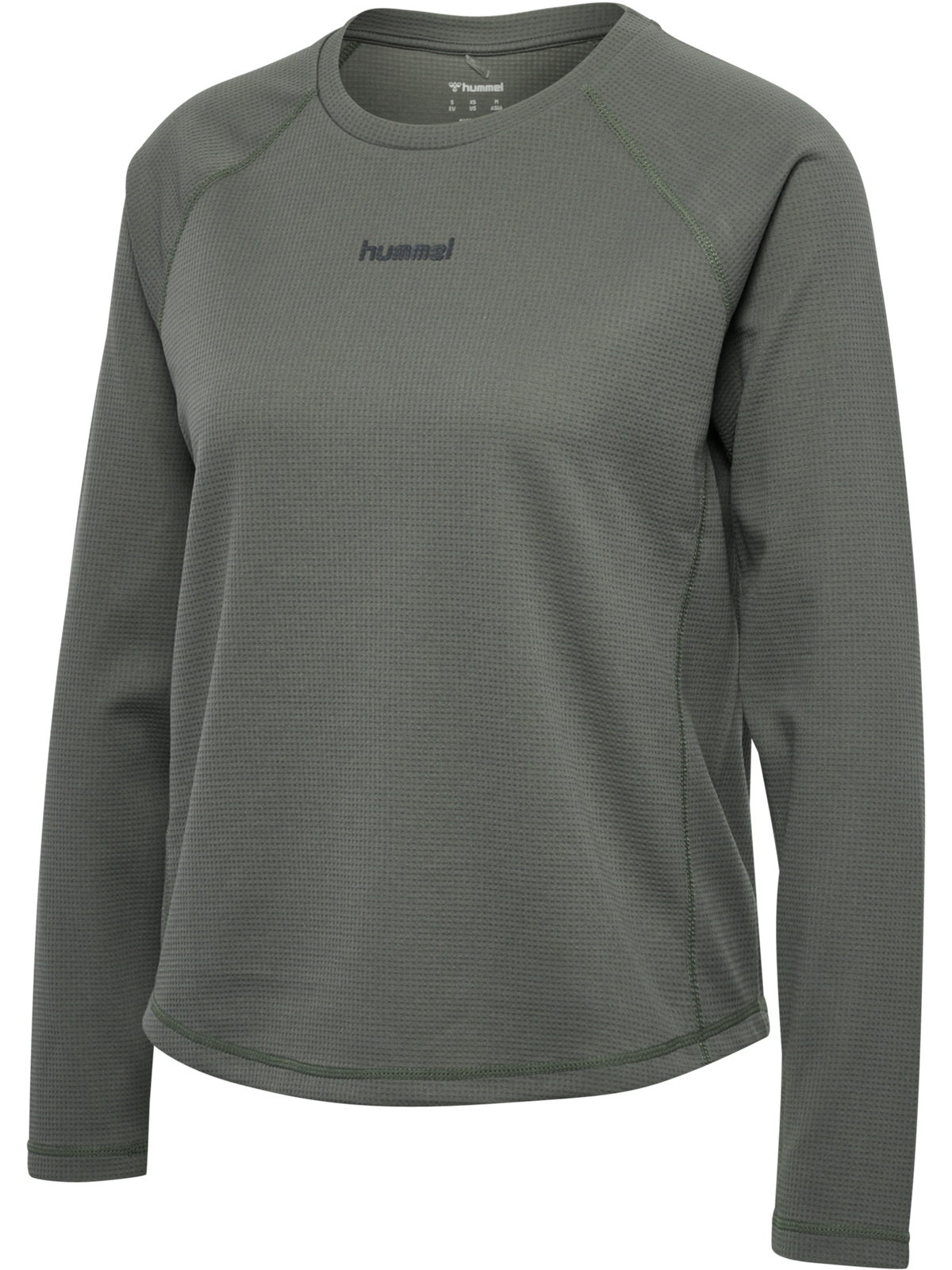 hummel Momentum W T-shirt L/S Castor Gray