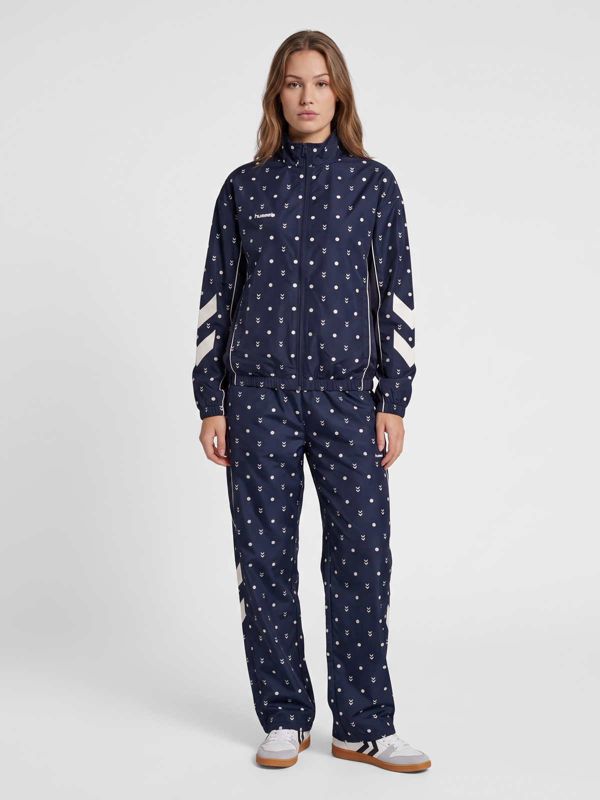 hummel I-D Ripstop Track Jacket Night Sky/Marshmallow