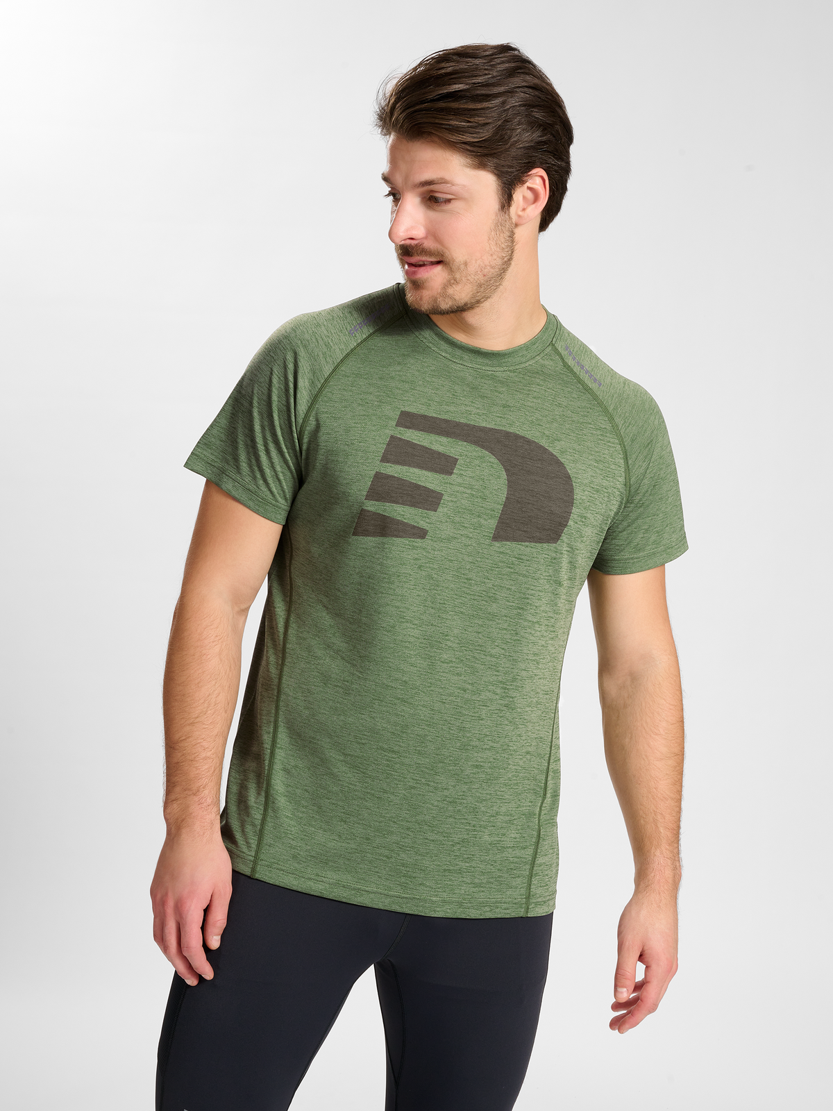 Newline Orlando T-shirt S/S Men Four Leaf Clover Melange