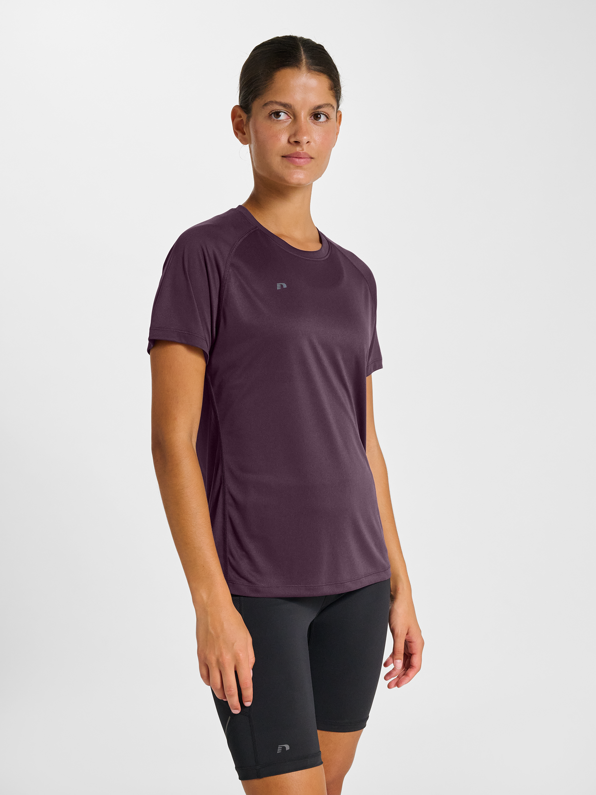 Newline Beat W T-shirt Plum Perfect