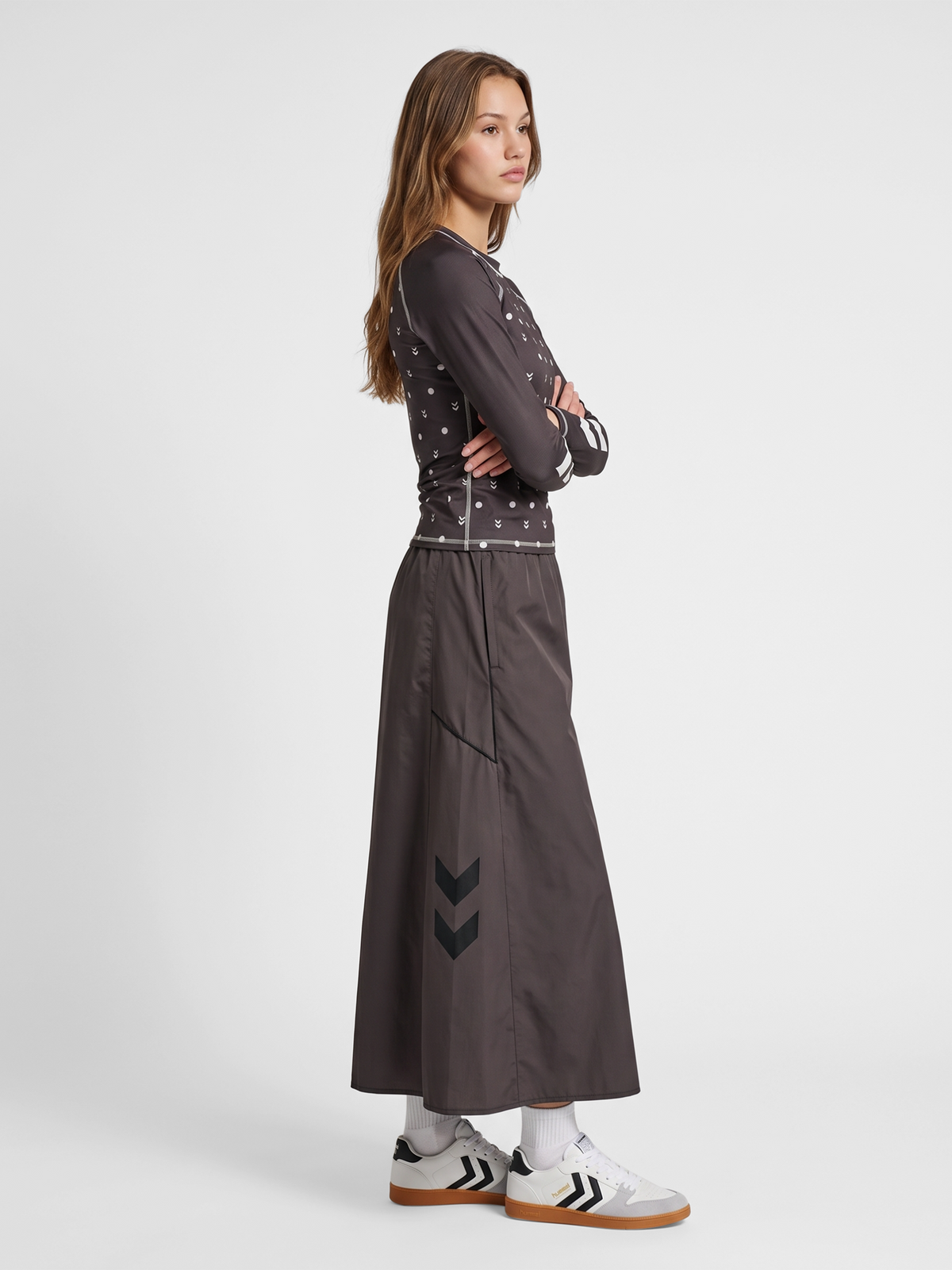hummel I-D Ripstop Skirt Shale