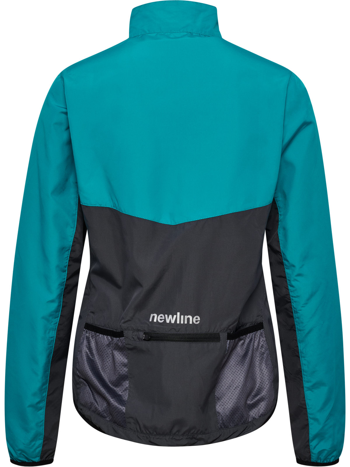 Newline Bike Woman Windbreaker Jacket Grey/Turquise
