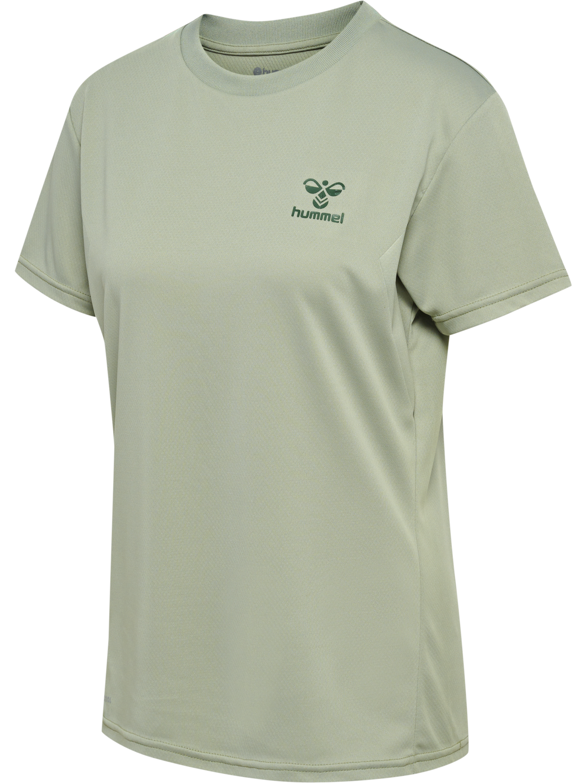 hummel Active Pl Jersey S/S Woman Desert Sage