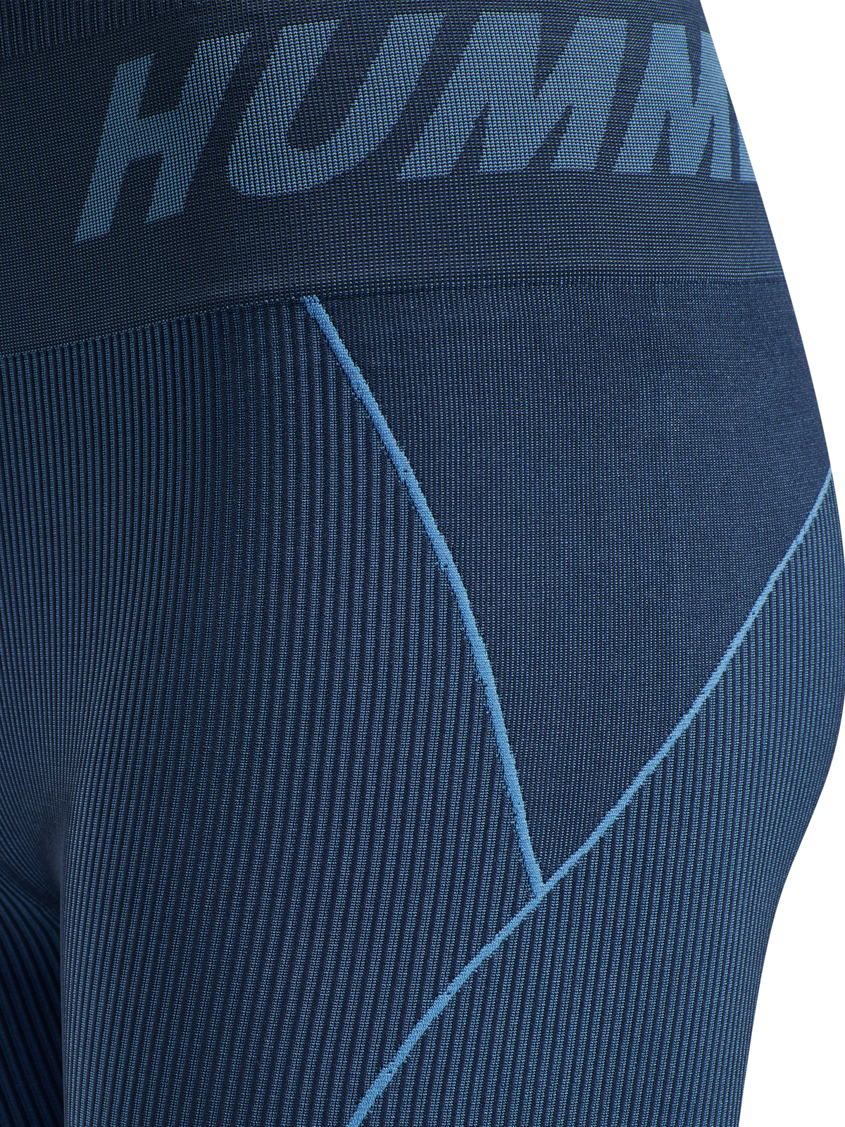 hummel Te Christel Seamless MW Tights Marina/Insignia Blue Melange
