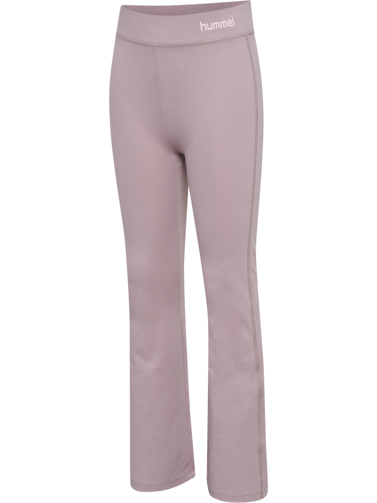 hummel Jr High Rise Flared Tights Sea Fog