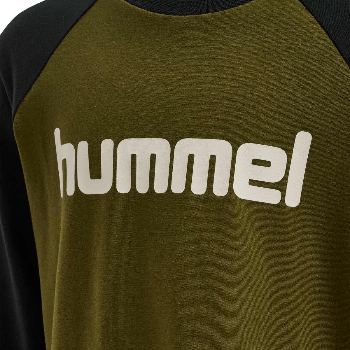 hummel Boys T-shirt L/S Dark Olive